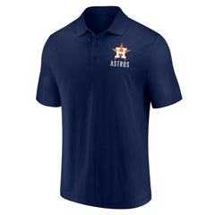 Houston Astros Fanatics Two-Pack Logo Lockup Polo Set On Sale