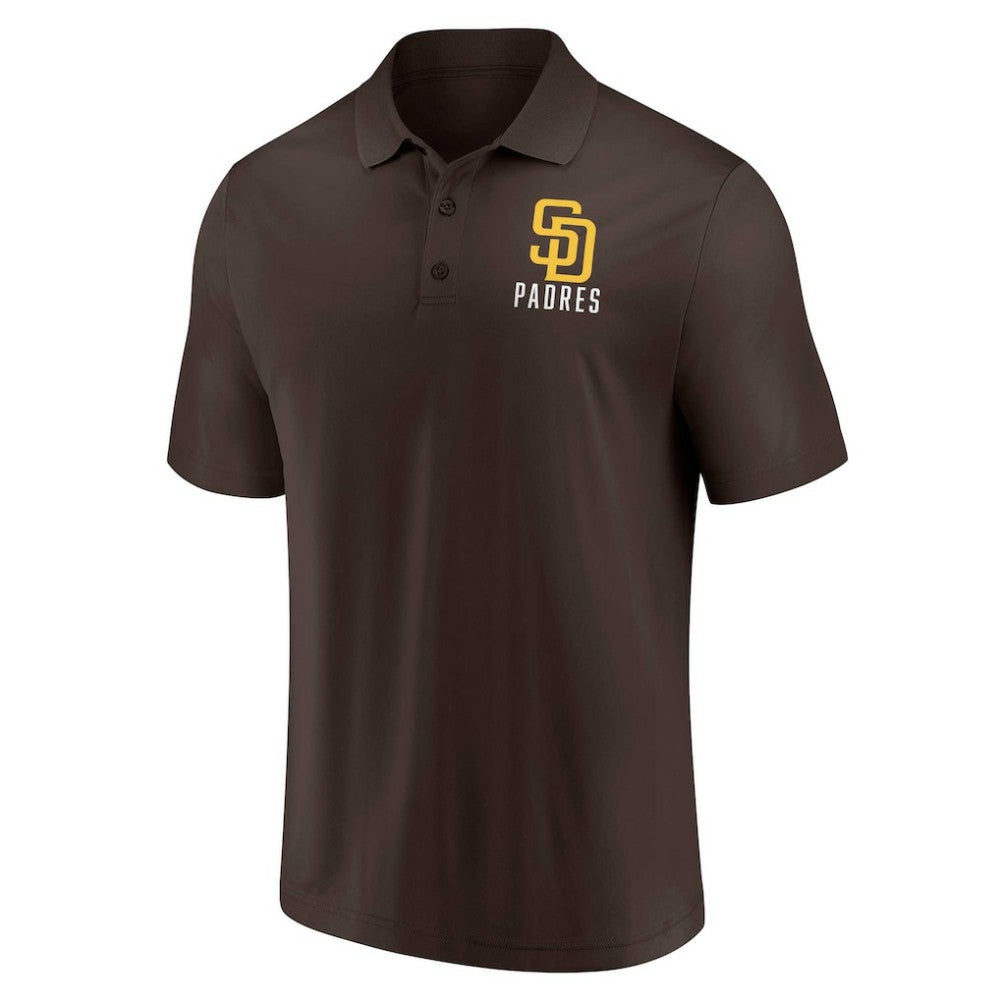 San Diego Padres Fanatics Two-Pack Logo Lockup Polo Set discount