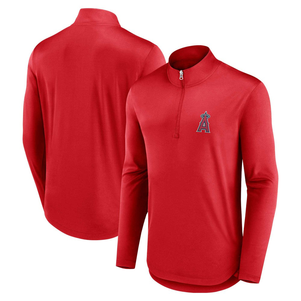 Los Angeles Angels Fanatics Quarterback Quarter-Zip Top Sale