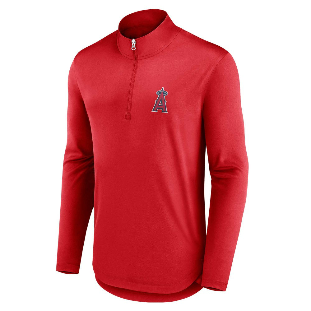 Los Angeles Angels Fanatics Quarterback Quarter-Zip Top Sale