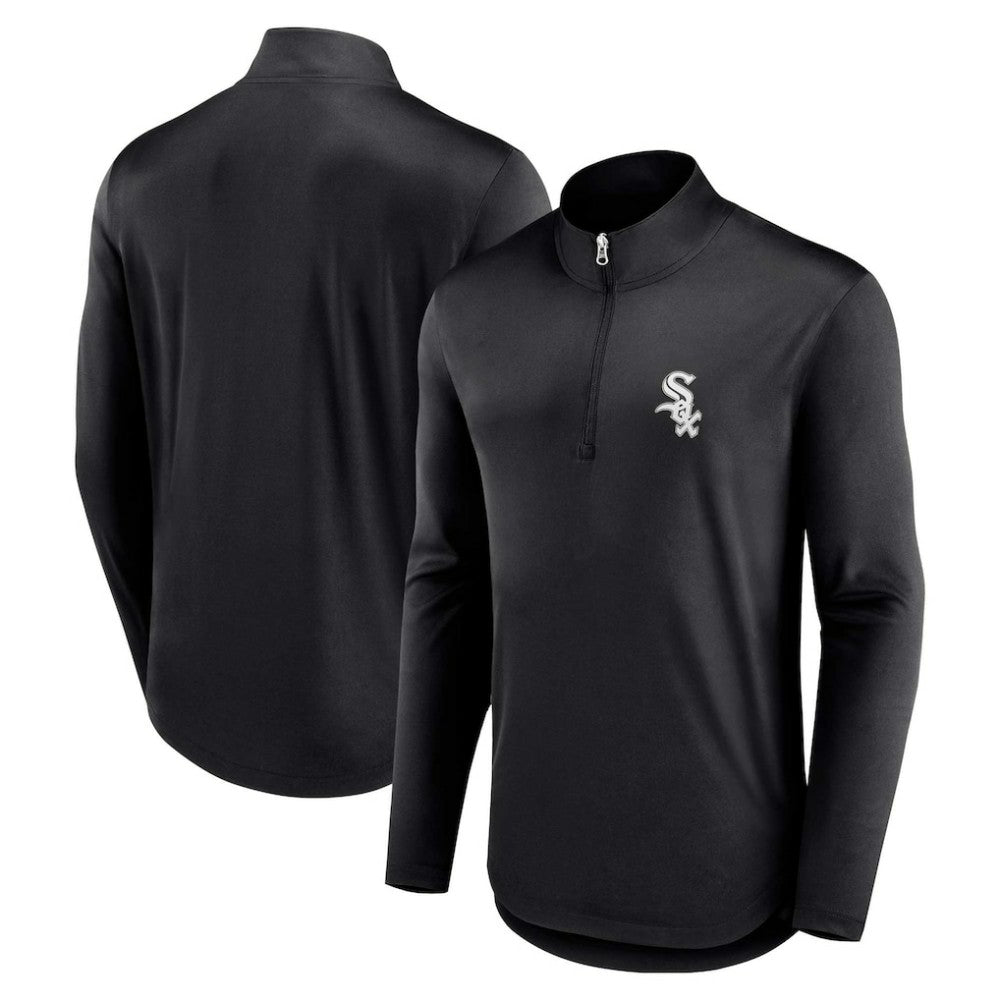 Chicago White Sox Fanatics Quarterback Quarter-Zip Top On Sale