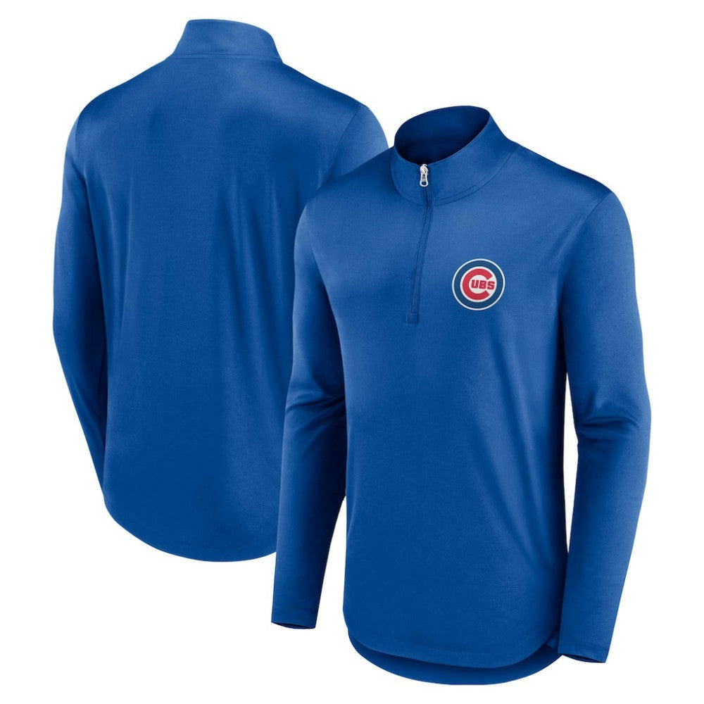 Chicago Cubs Fanatics Quarterback Quarter-Zip Top Near Me