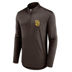 San Diego Padres Fanatics Quarterback Quarter-Zip Top On Sale