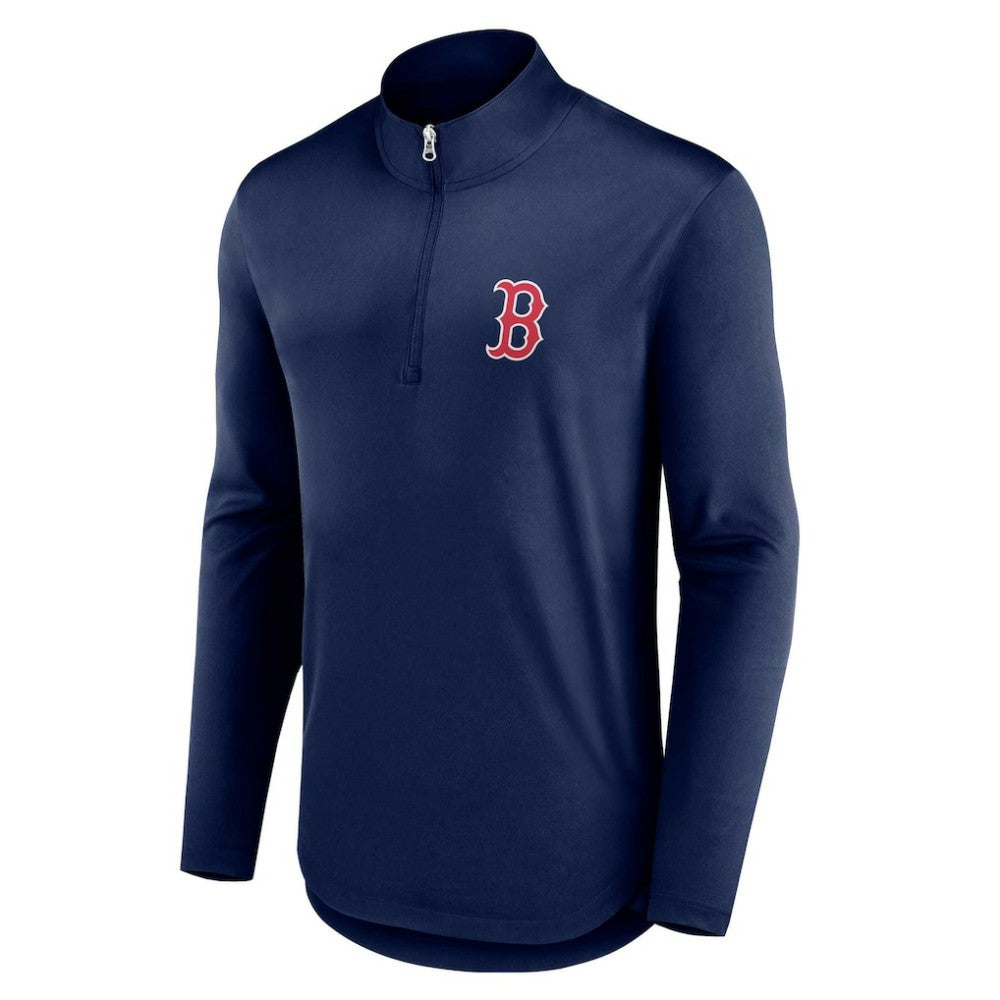 Boston Red Sox Fanatics Quarterback Quarter-Zip Top Near Me
