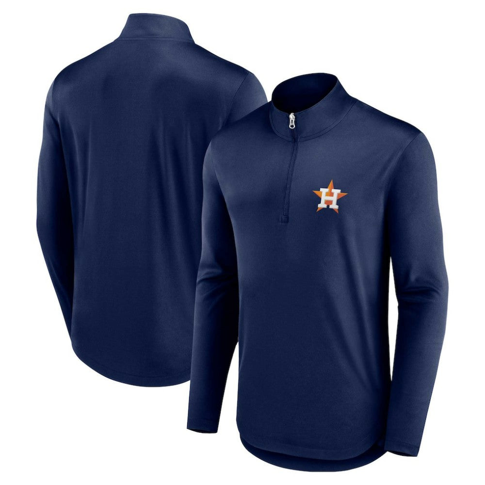 Houston Astros Fanatics Quarterback Quarter-Zip Top Sale