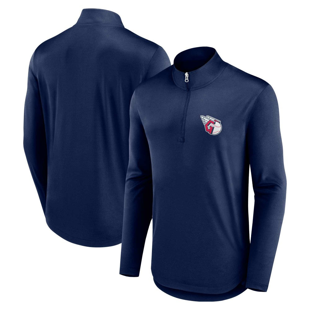 Cleveland Guardians Fanatics Quarterback Quarter-Zip Top discount