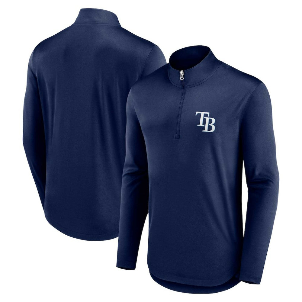 Tampa Bay Rays Fanatics Quarterback Quarter-Zip Top for sale