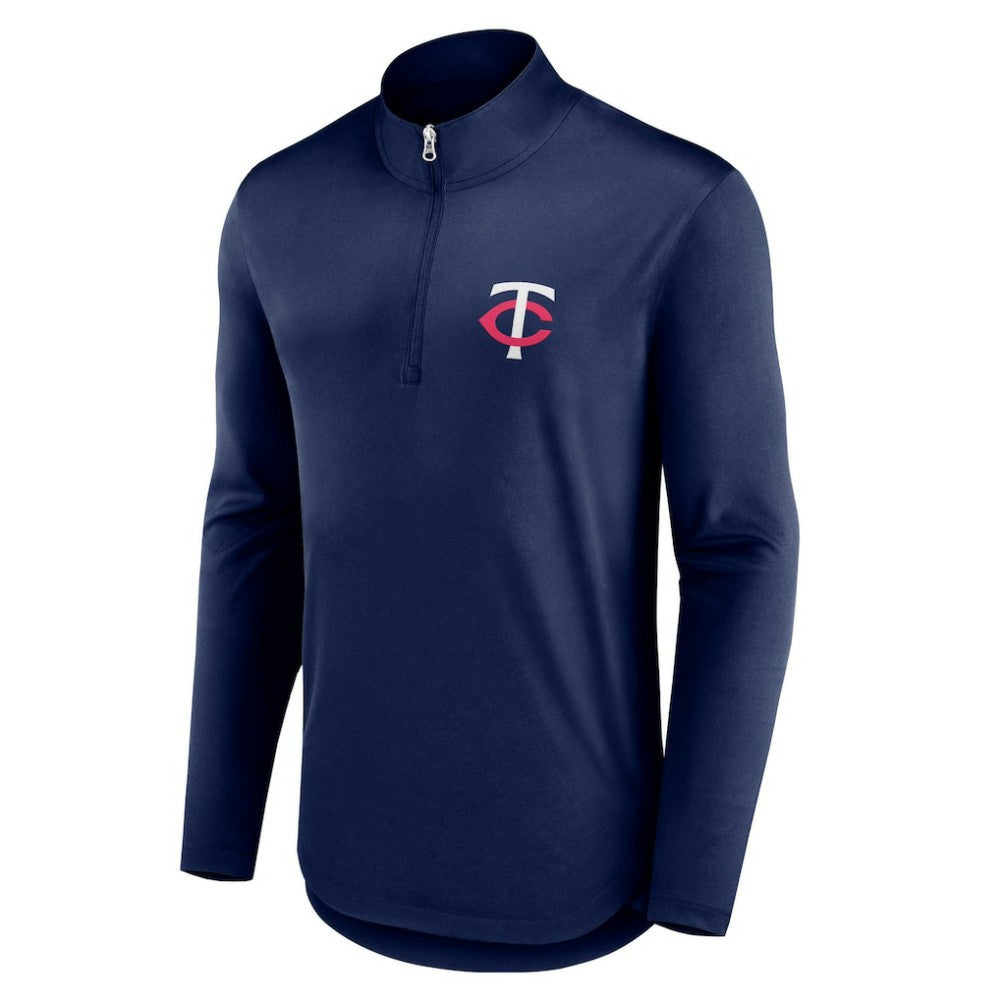 Minnesota Twins Fanatics Quarterback Quarter-Zip Top Lifestyle