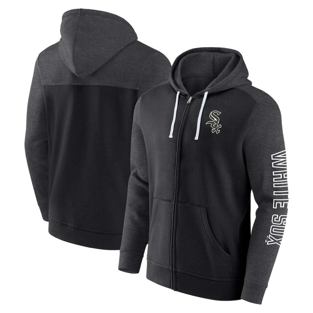 Chicago White Sox Fanatics Offensive Line Up Lightweight Full-Zip Hoodie Near Me