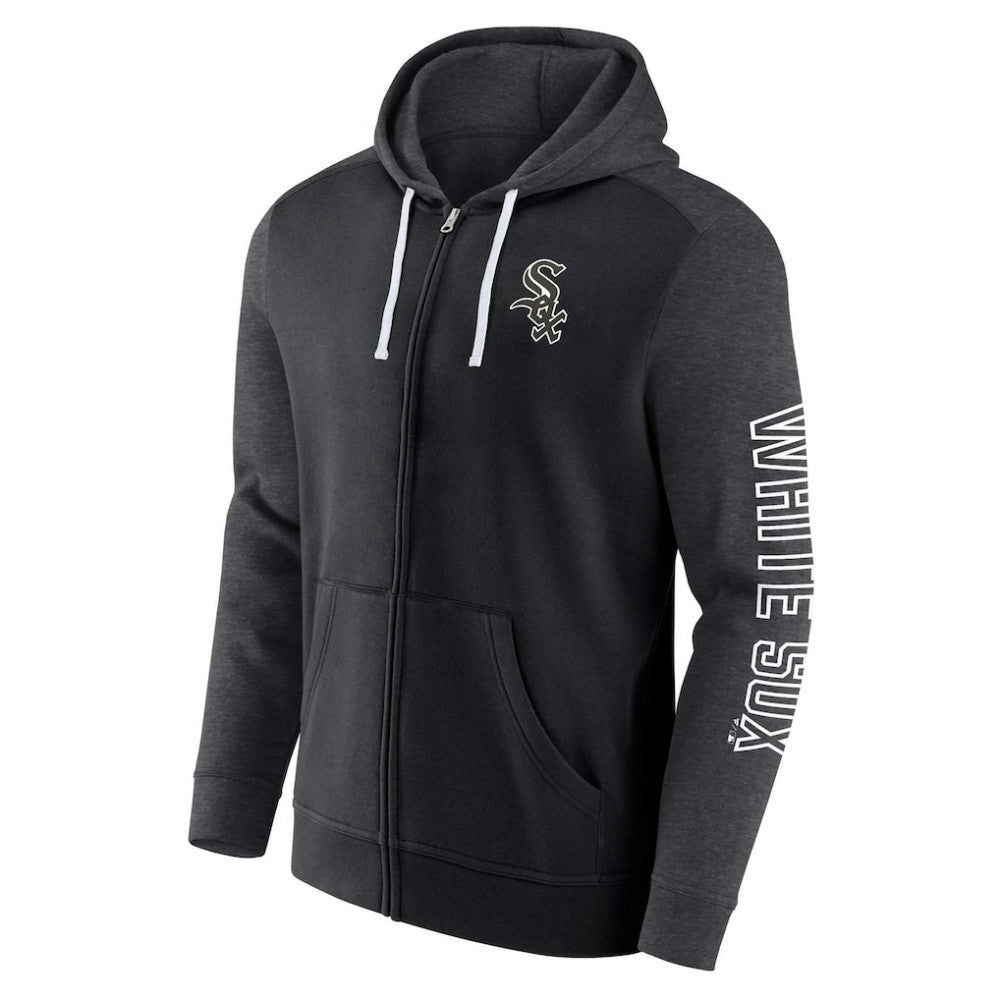 Chicago White Sox Fanatics Offensive Line Up Lightweight Full-Zip Hoodie Near Me