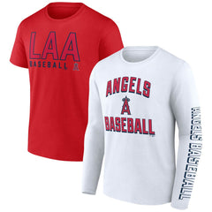 Los Angeles Angels Fanatics Two-Pack Combo T-Shirt Set for sale