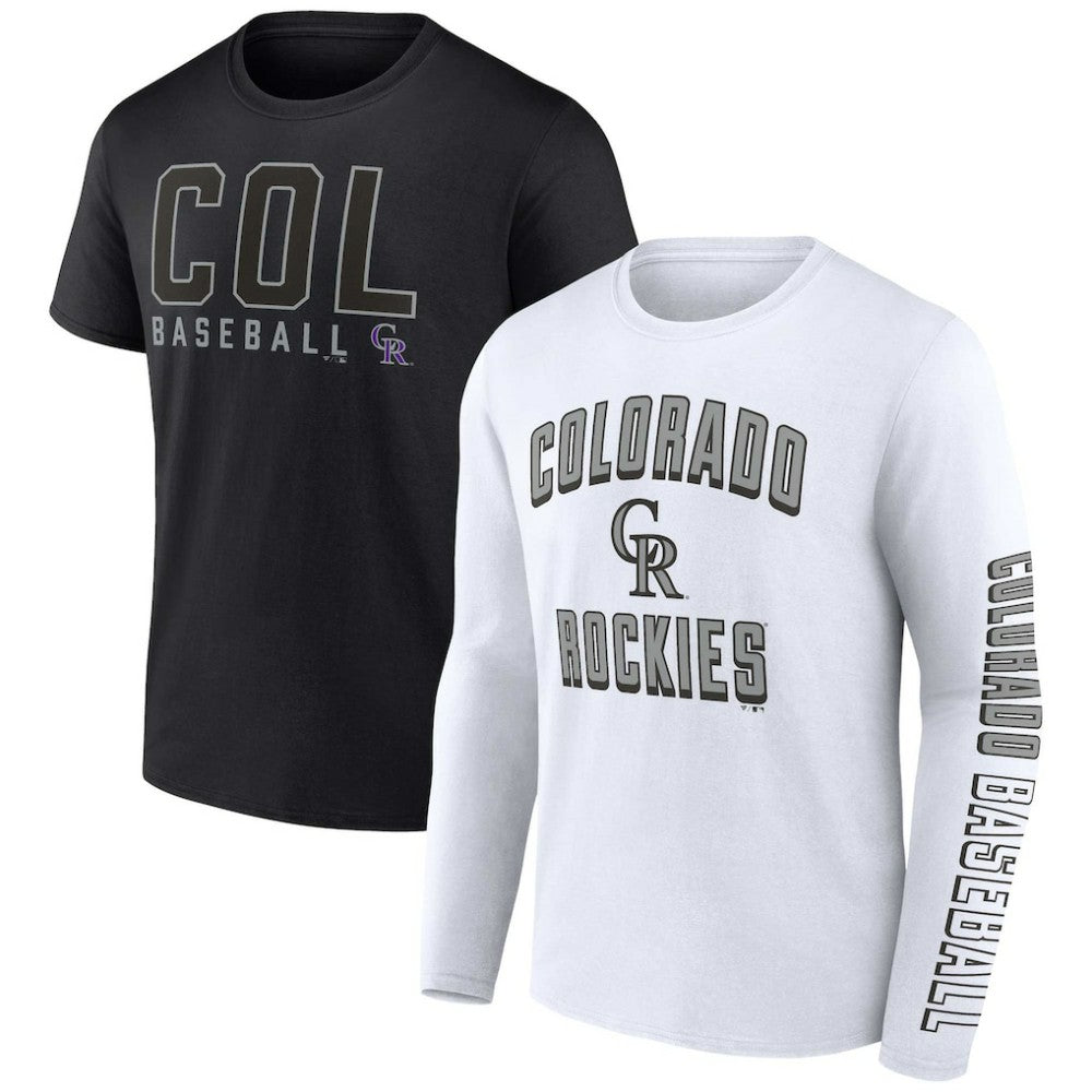 Colorado Rockies Fanatics Two-Pack Combo T-Shirt Set Near Me