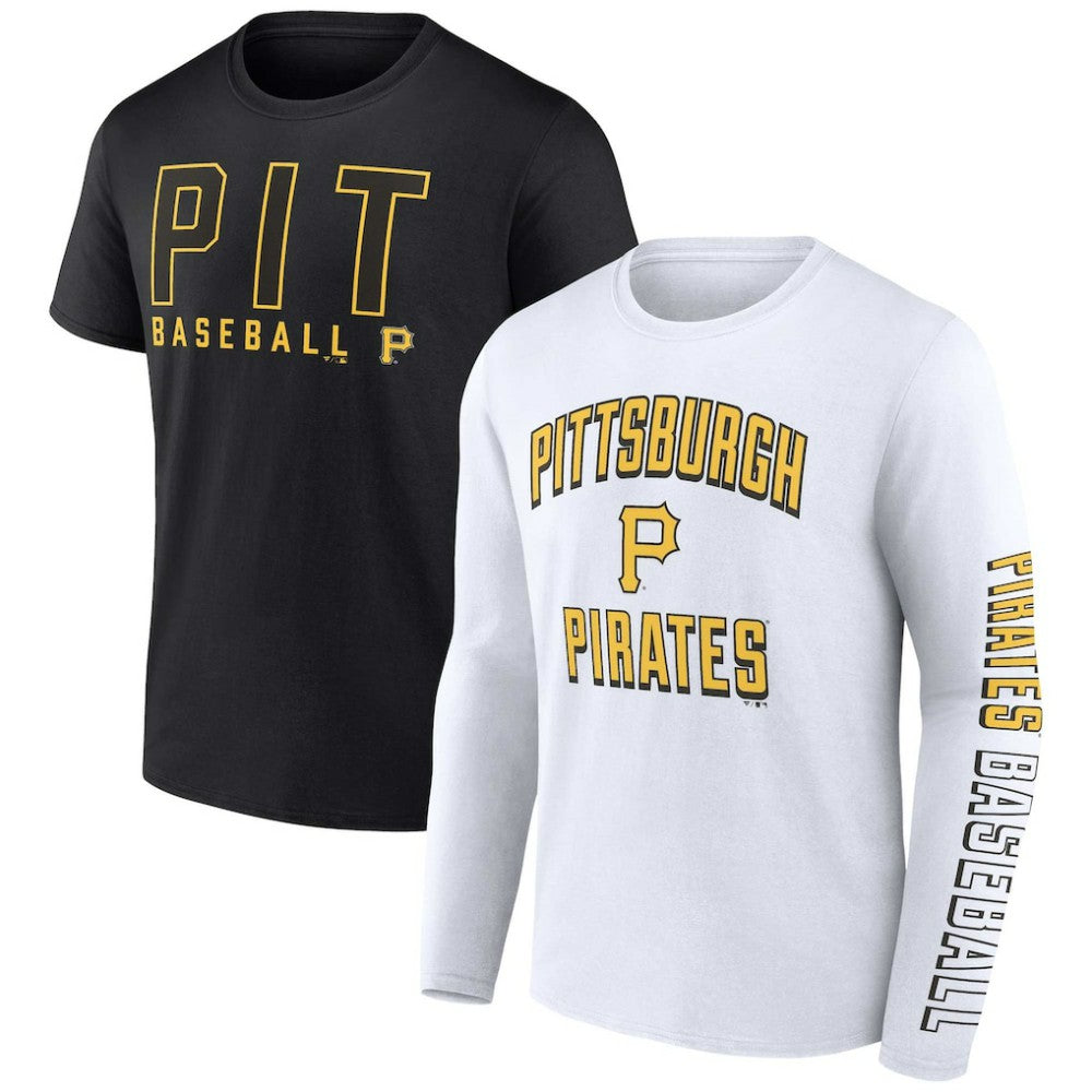 Pittsburgh Pirates Fanatics Two-Pack Combo T-Shirt Set Clearance