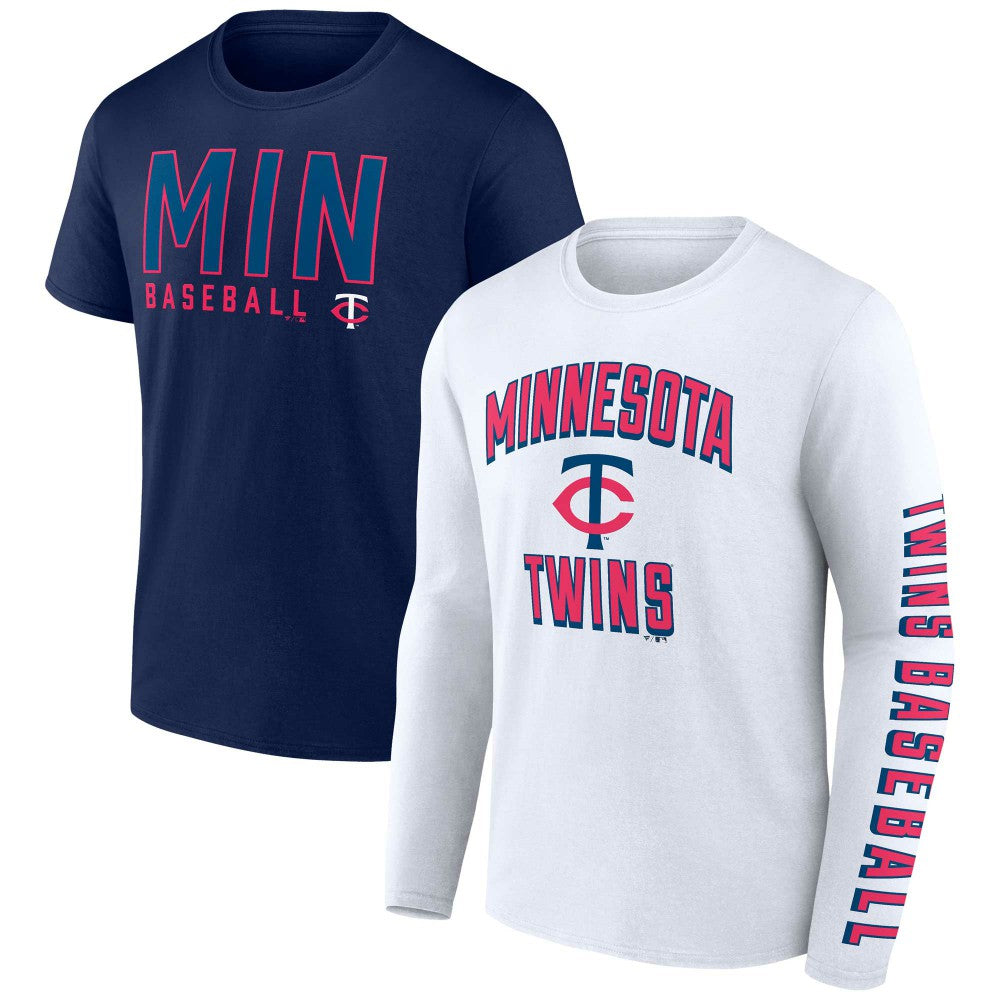 Minnesota Twins Fanatics Two-Pack Combo T-Shirt Set Online