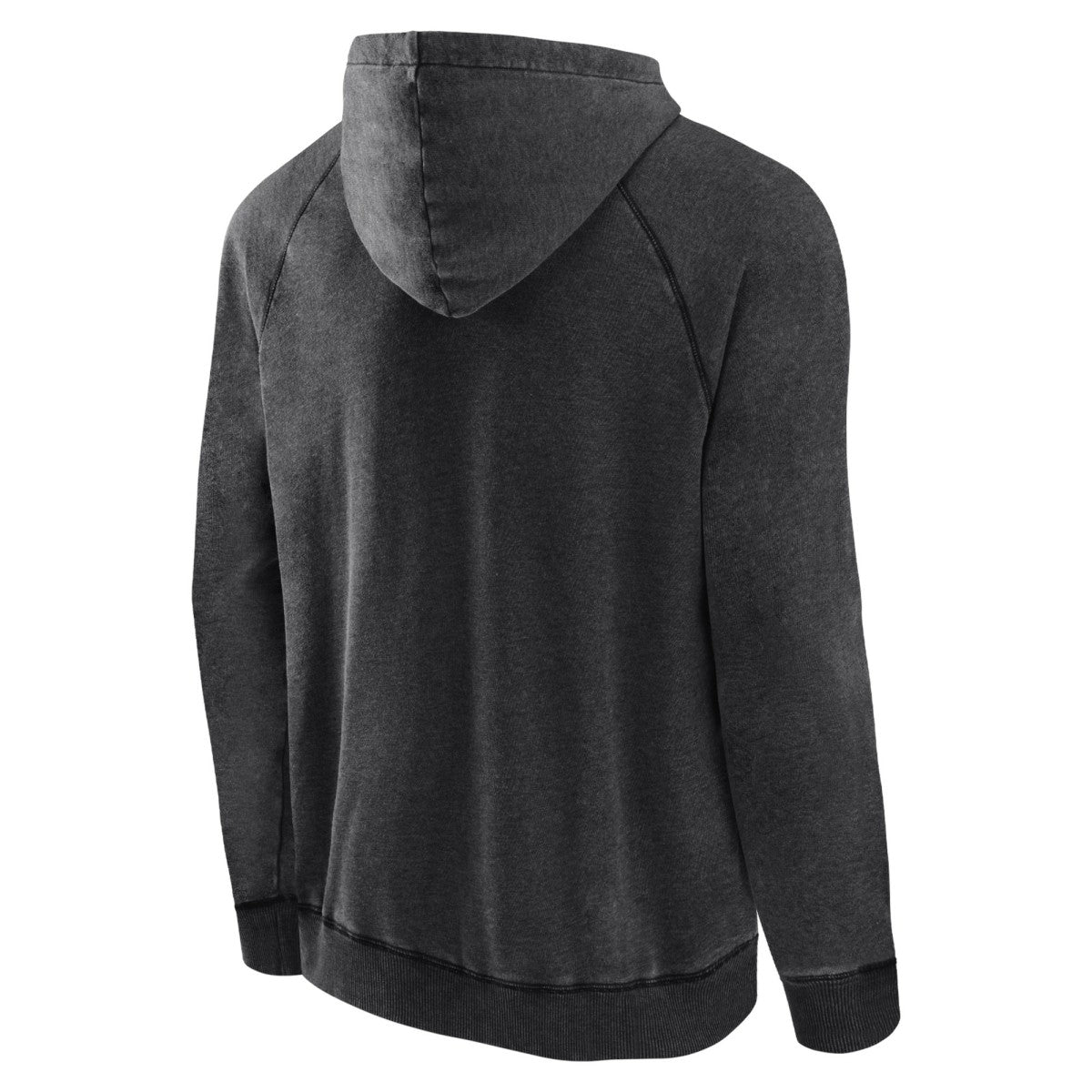 Fanatics - Utah Jazz Foul Trouble Snow Wash Raglan Pullover Hoodie - Heather Charcoal