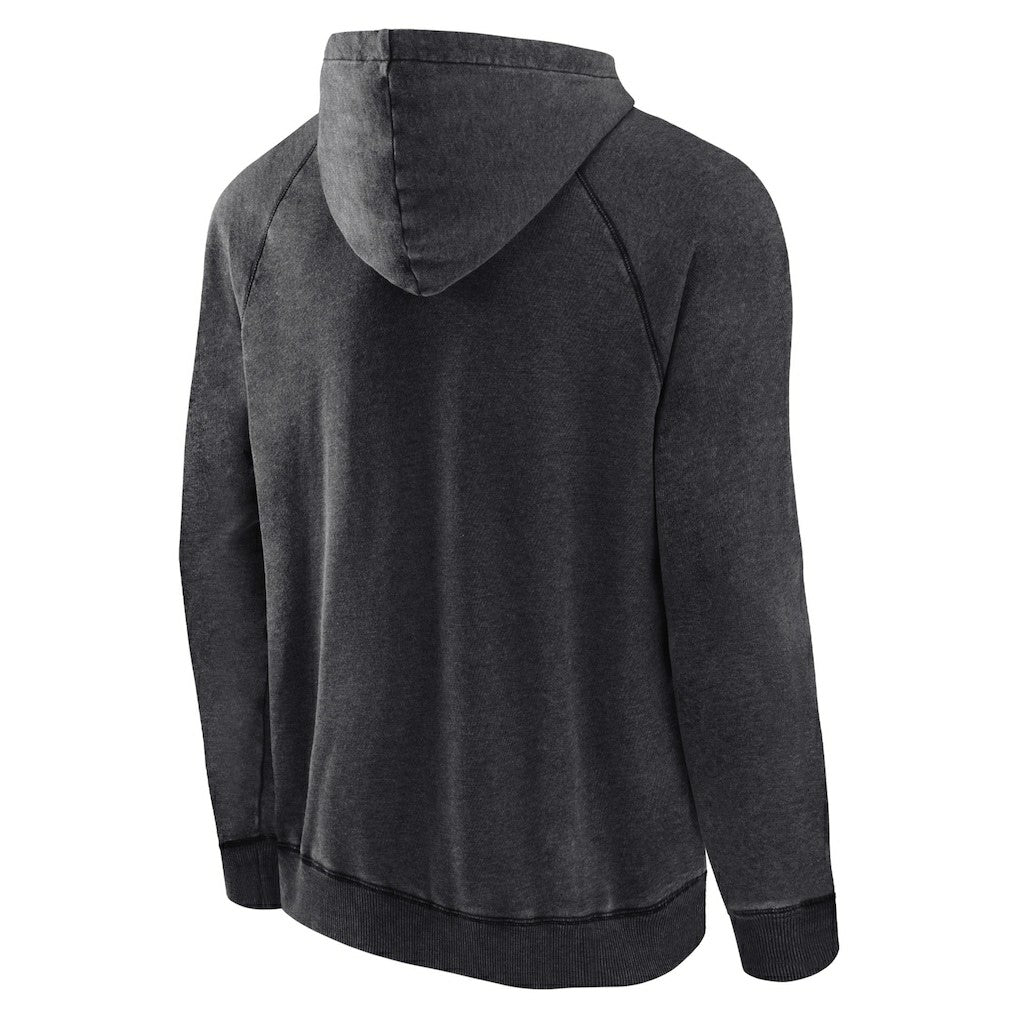 Fanatics - Phoenix Suns Foul Trouble Snow Wash Raglan Pullover Hoodie - Heather Charcoal