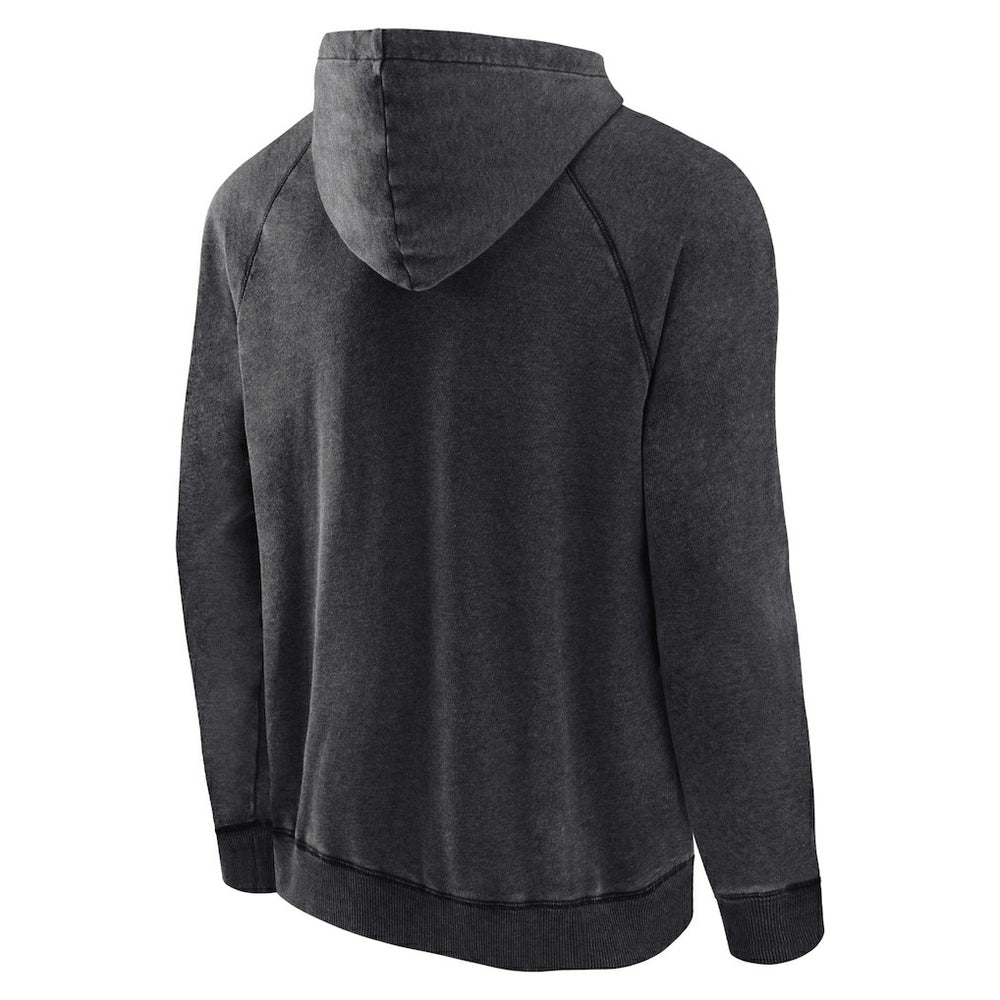 Fanatics - Phoenix Suns Foul Trouble Snow Wash Raglan Pullover Hoodie - Heather Charcoal