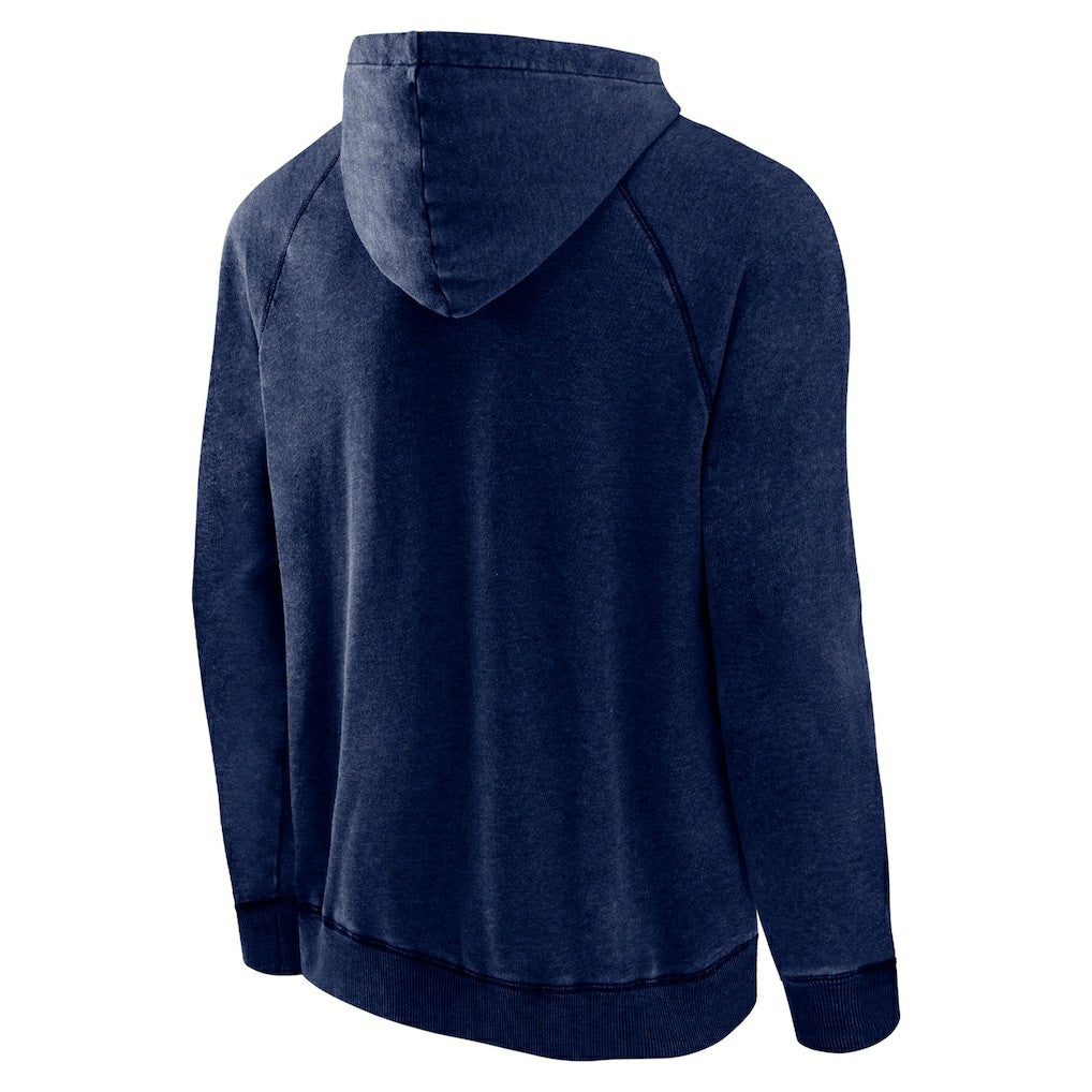 Fanatics - New Orleans Pelicans Foul Trouble Snow Wash Raglan Pullover Hoodie - Heather Navy