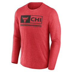 Fanatics - Chicago Bulls Three-Point Play T-Shirt - Heather Red