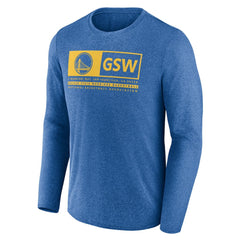 Fanatics - Golden State Warriors Three-Point Play T-Shirt - Heather Royal