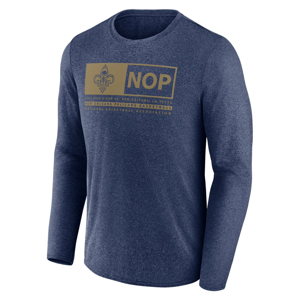 Fanatics - New Orleans Pelicans Three-Point Play T-Shirt - Heather Navy