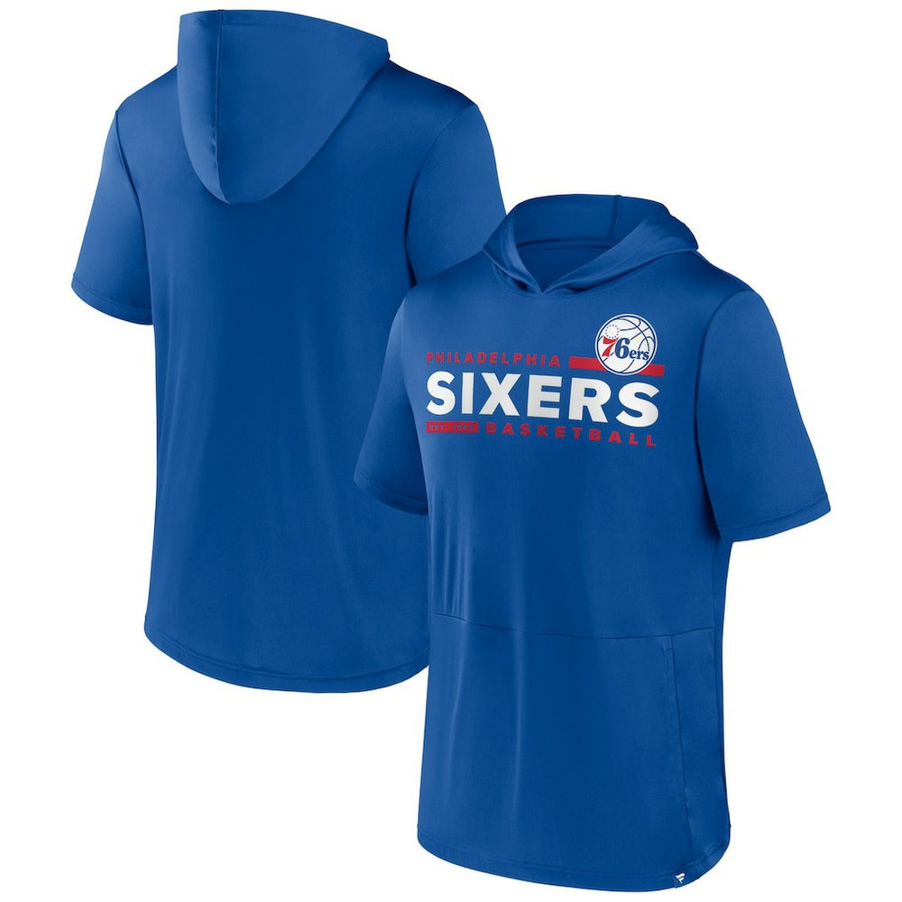 Fanatics - Philadelphia 76ers Possession Hoodie T-Shirt - Royal
