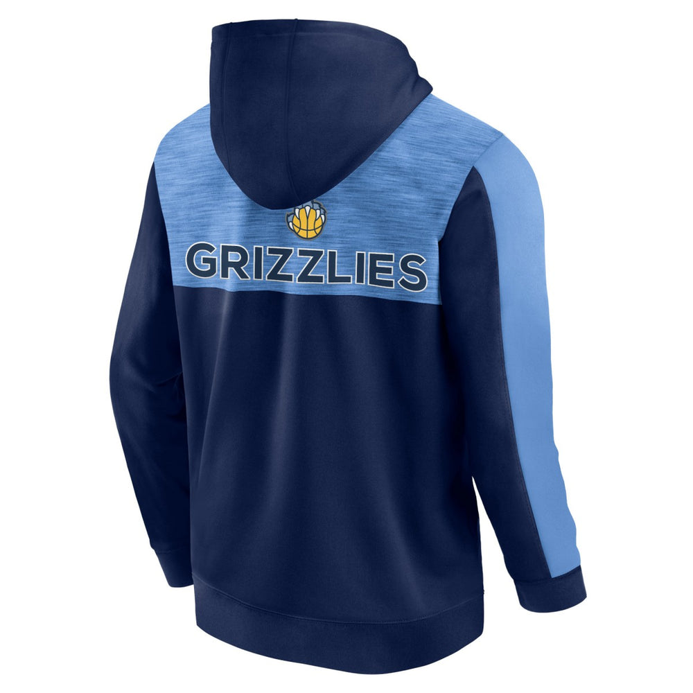 Fanatics - Memphis Grizzlies Rainbow Shot Full-Zip Hoodie - Navy