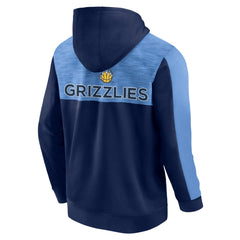 Fanatics - Memphis Grizzlies Rainbow Shot Full-Zip Hoodie - Navy