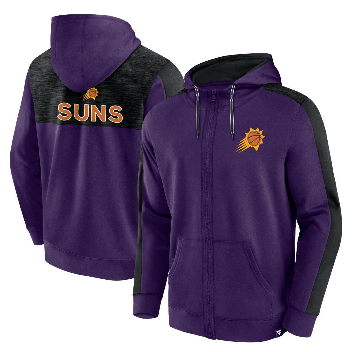 Fanatics - Phoenix Suns Rainbow Shot Full-Zip Hoodie - Purple