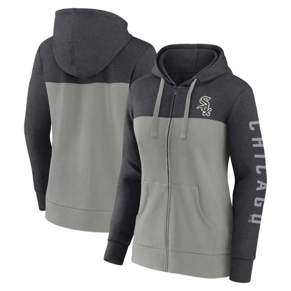 Chicago White Sox Fanatics Women's City Ties Hoodie Full-Zip Sweatshirt Sale