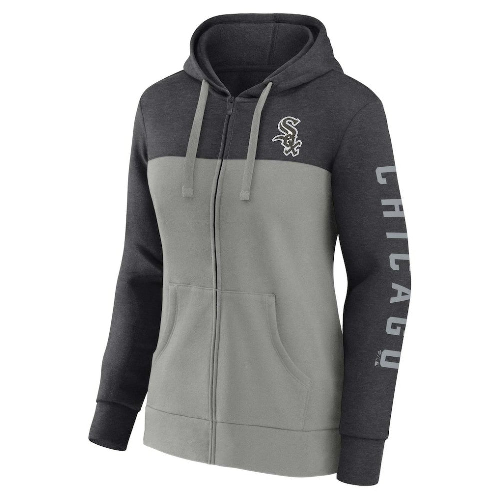 Chicago White Sox Fanatics Women's City Ties Hoodie Full-Zip Sweatshirt Sale