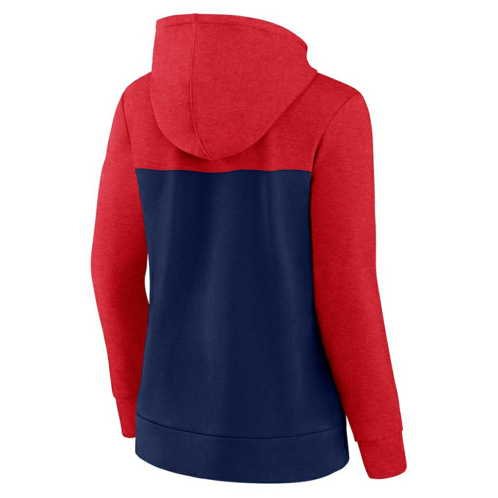 Washington Nationals Fanatics Women's City Ties Hoodie Full-Zip Sweatshirt Clearance