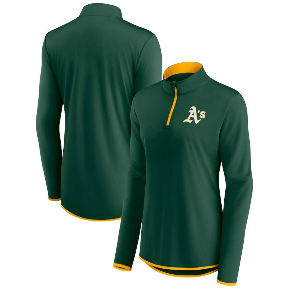 Athletics Fanatics Women's Corner Quarter-Zip Top Online