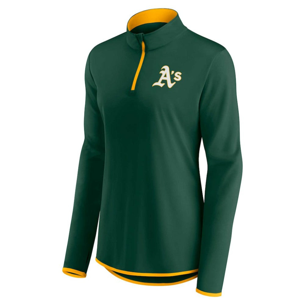 Athletics Fanatics Women's Corner Quarter-Zip Top Online