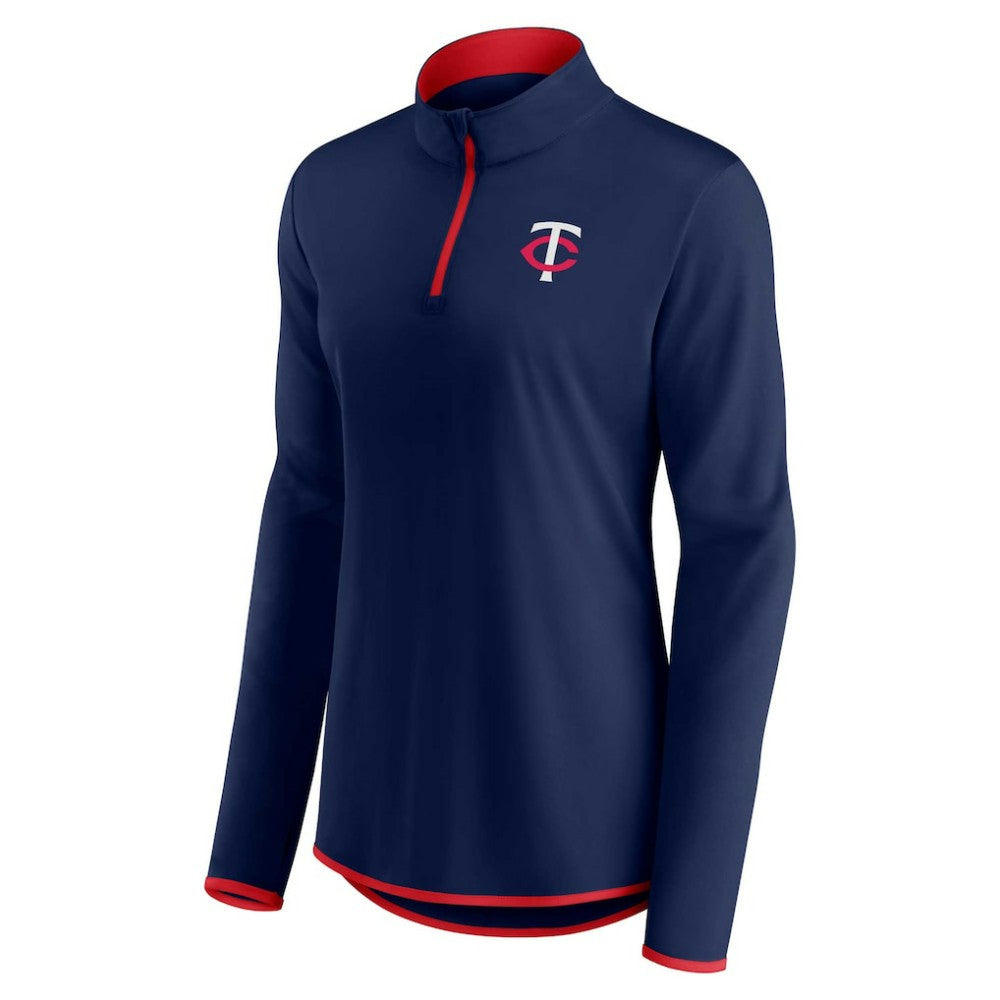 Minnesota Twins Fanatics Women's Corner Quarter-Zip Top Near Me