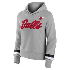 Fanatics - Chicago Bulls Women's Halftime Pullover Hoodie - Heather Gray