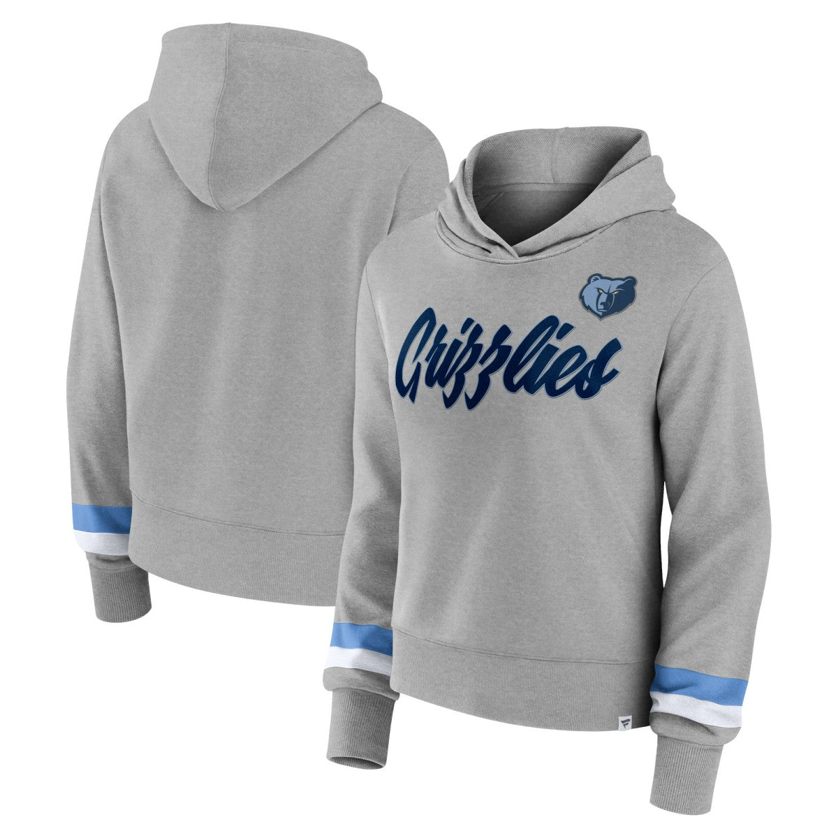 Fanatics - Memphis Grizzlies Women's Halftime Pullover Hoodie - Heather Gray