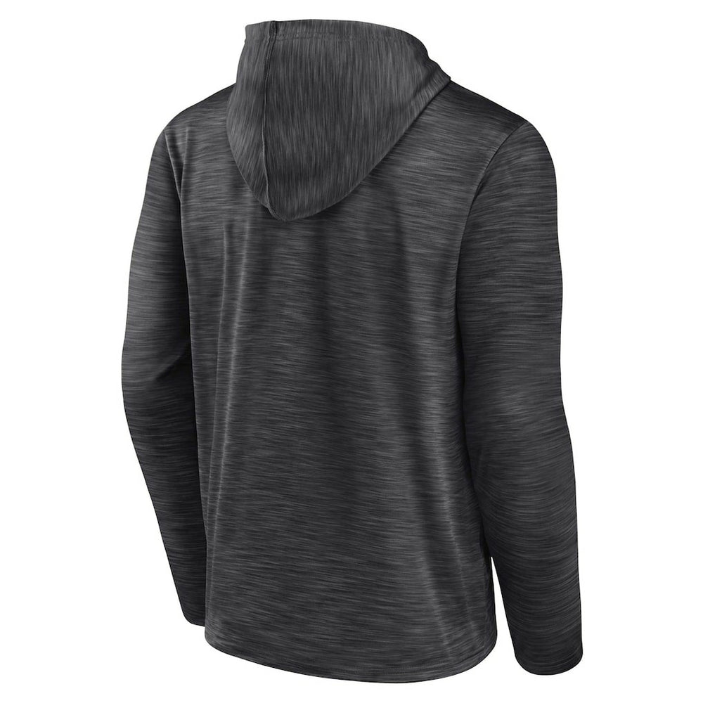 Fanatics - Brooklyn Nets Fast Break Pullover Hoodie - Heather Charcoal
