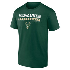 Fanatics - Milwaukee Bucks Two-Pack Just Net Combo Set - Hunter Green/Black