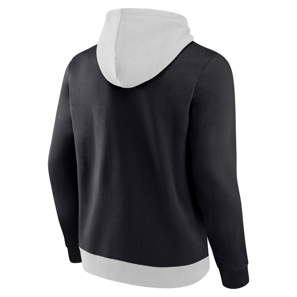 Fanatics - Toronto Raptors Arctic Colorblock Pullover Hoodie - Gray/Black