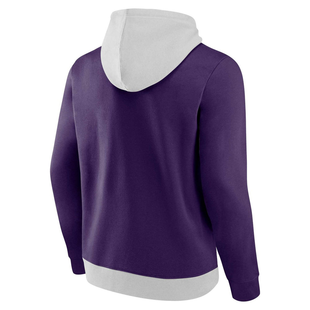 Fanatics - Phoenix Suns Arctic Colorblock Pullover Hoodie - Gray/Purple
