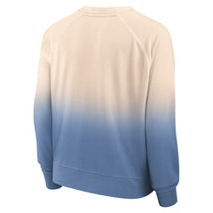 Fanatics - Philadelphia 76ers Women's Lounge Arch Raglan Pullover Sweatshirt - Tan/Royal