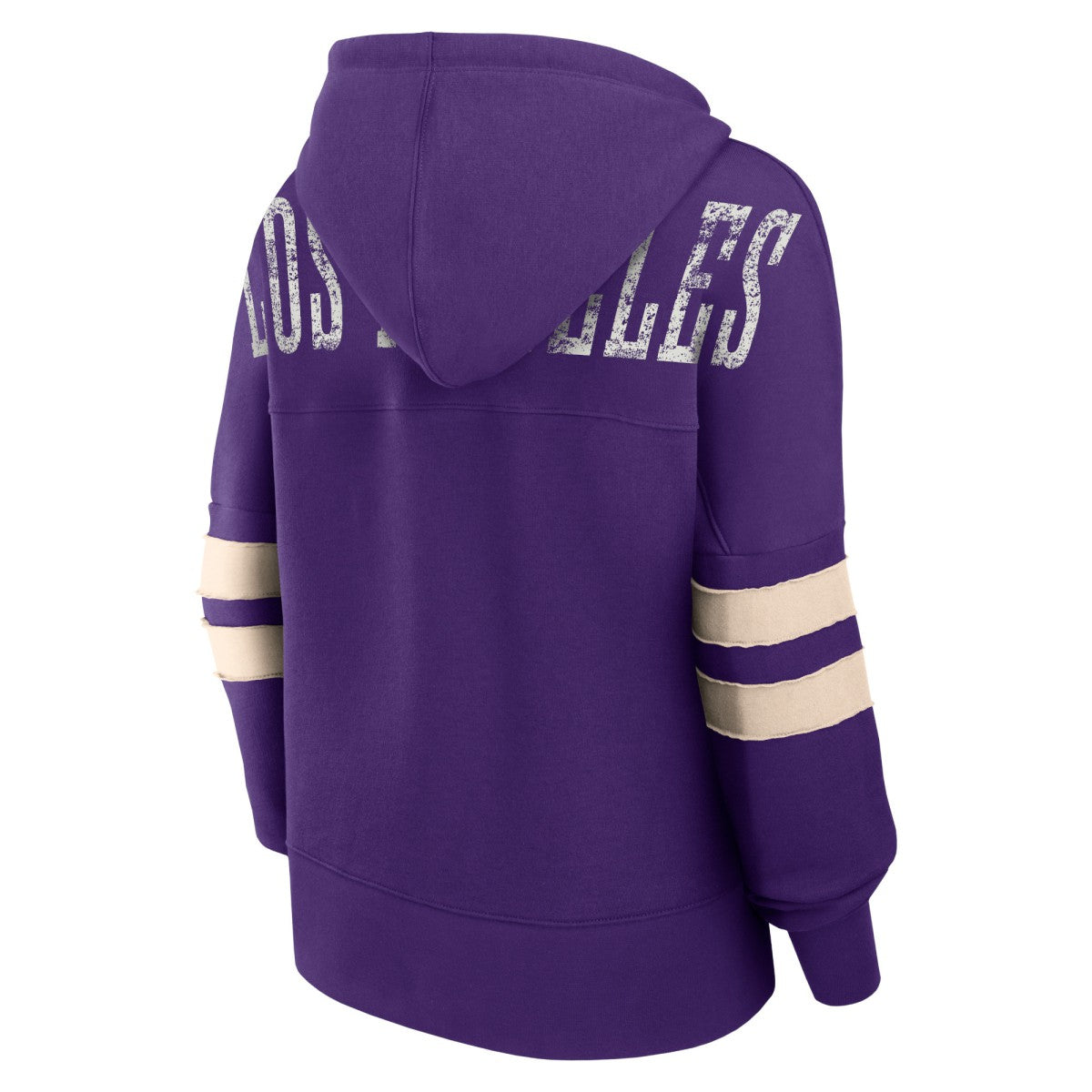 Fanatics - Los Angeles Lakers Women's Bold Move Dolman V-Neck High Hip Hoodie - Purple