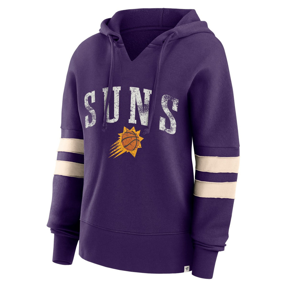 Fanatics - Phoenix Suns Women's Bold Move Dolman V-Neck High Hip Hoodie - Purple