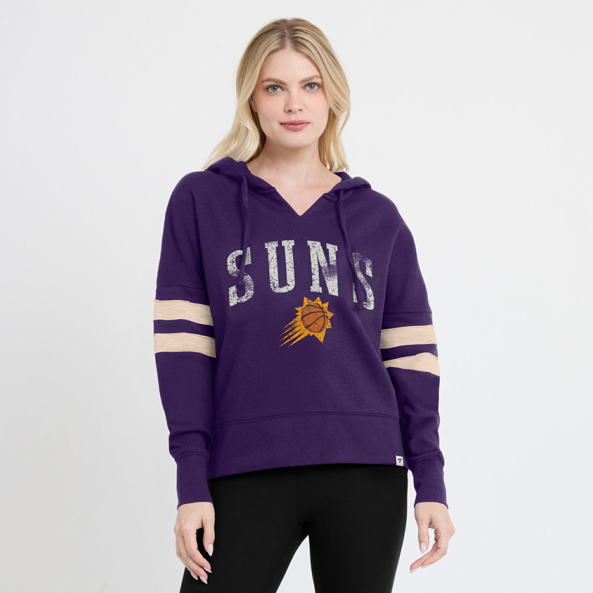 Fanatics - Phoenix Suns Women's Bold Move Dolman V-Neck High Hip Hoodie - Purple