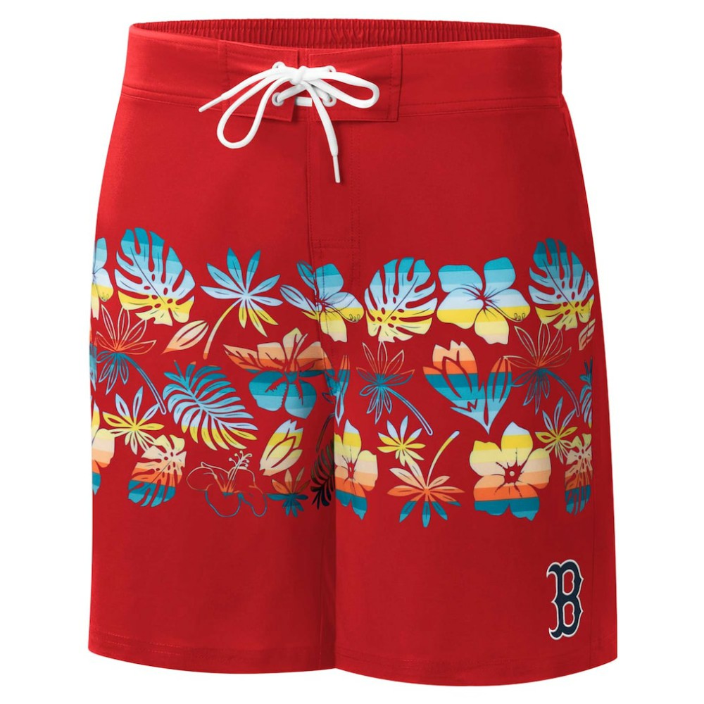 Boston Red Sox G-III Sports by Carl Banks Breeze Volley Swim Shorts Near Me