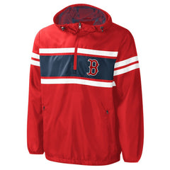 Boston Red Sox G-III Sports by Carl Banks Game Score Quarter-Zip Windbreaker Near Me