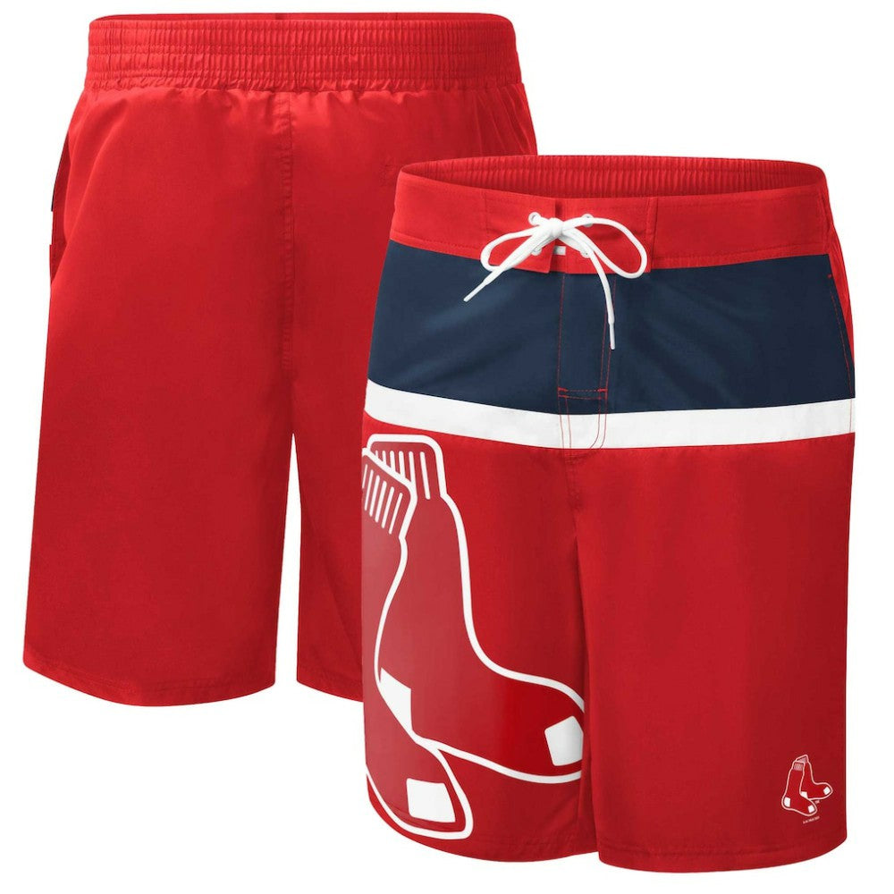 Boston Red Sox G-III Sports by Carl Banks Sea Wind Swim Shorts discount