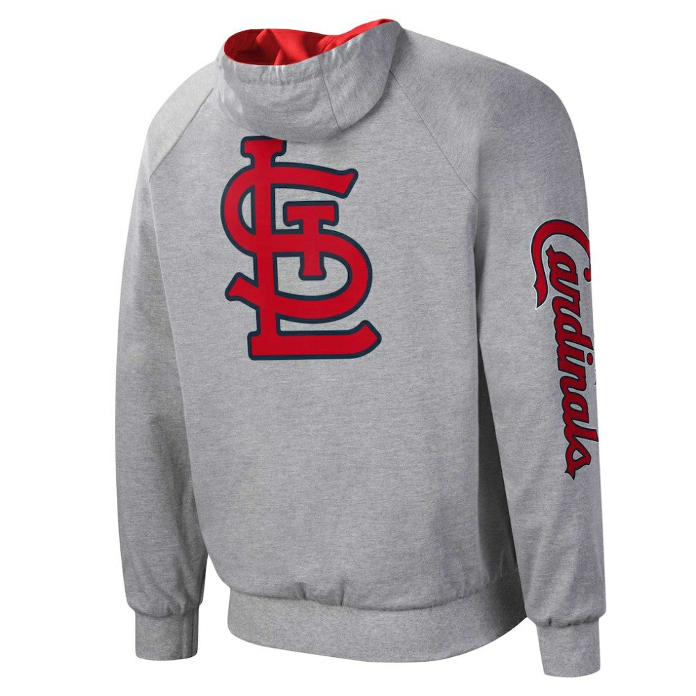 St. Louis Cardinals G-III Sports by Carl Banks Southpaw Reversible Raglan Hoodie Full-Zip Jacket On Sale
