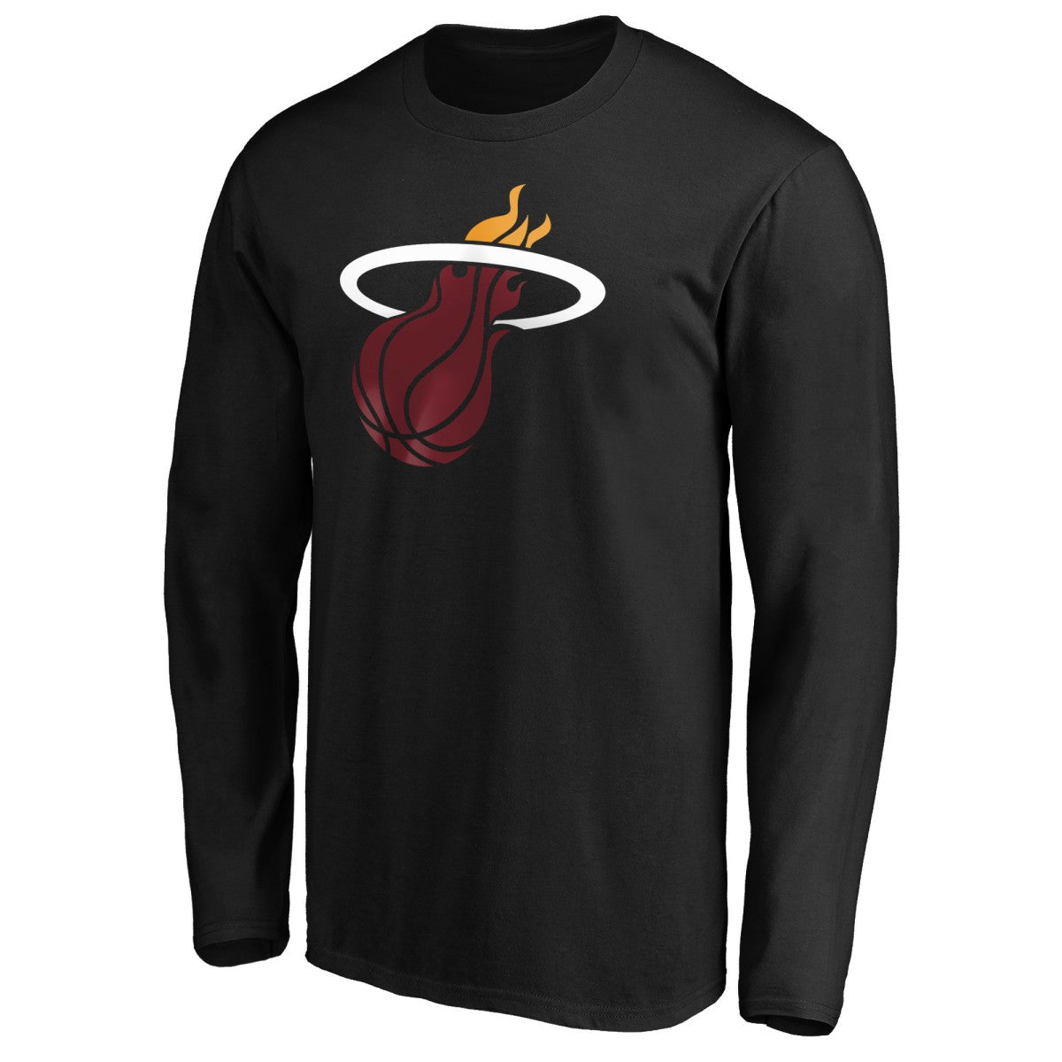 NBA - Tyler Herro Miami Heat Playmaker Team Name & Number Long Sleeve T-Shirt - Black